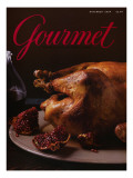 Gourmet Cover - November 2004 Premium Giclee Print by Romulo Yanes