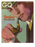 GQ Cover - February 1972 Premium Giclee Print by Alex Gnidziejko