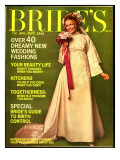 Brides Cover - August 1968 Premium Giclee Print by Rik Van Glintenkamp
