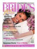 Brides Cover - April 1995 Premium Giclee Print by Walter Chin