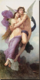 Le Ravissement de Psyché Reproduction transférée sur toile : par William Adolphe Bouguereau