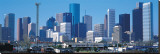 Houston Skyscrapers Stretched Canvas Print