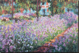 Jardin de Monet Płótno naciągnięte na blejtram - reprodukcja autor Claude Monet Jardin de Monet Płótno naciągnięte na blejtram - reprodukcja autor Claude Monet