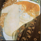Danae Reproducción en lienzo de la lámina por Gustav Klimt Danae Reproducción en lienzo de la lámina por Gustav Klimt
