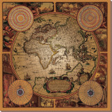 Cartographica I Leinwand