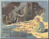 Madama Butterfly Stretched Canvas Print by Adolfo Hohenstein