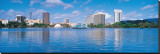 Orlando across Lake Eola, Florida Stretched Canvas Print