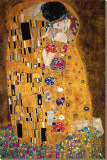 Suudelma (The Kiss), noin 1907 (yksityiskohta) Canvastaulu tekijänä Gustav Klimt
