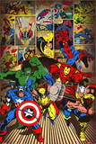 Marvel-Here Come the Heroes Julisteet