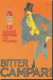 Bitter Campari Stretched Canvas Print