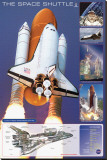Lanzadera espacial Reproducción en lienzo de la lámina Lanzadera espacial Reproducción en lienzo de la lámina