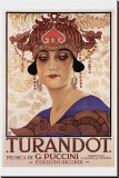 Turandot Reproducción en lienzo de la lámina