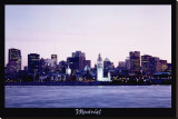 Montreal Stretched Canvas Print