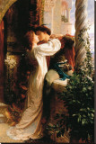 Romeo and Juliet Stretched Canvas Print by Frank Bernard Dicksee