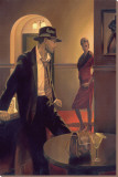 Waiting for a Friend Stretched Canvas Print by Graham Reynold
