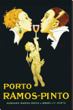 Porto Ramos-Pinto Stretched Canvas Print by René Vincent