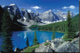 Moraine Lake II Stretched Canvas Print