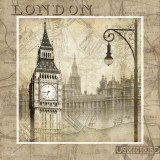 London Calling Posters par Keith Mallett