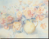 Roses in a Vase Reproducción en lienzo de la lámina por Edward Armitage Roses in a Vase Reproducción en lienzo de la lámina por Edward Armitage