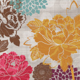Peony Patterns II Prints by Tandi Venter