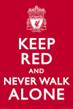 Liverpool-Keep Red Poster