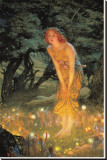 Midsummer Dream Impressão em tela esticada por Edward Robert Hughes Midsummer Dream Impressão em tela esticada por Edward Robert Hughes