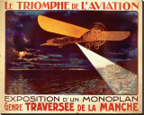 Le Triomphe de l'Aviation Reproducción en lienzo de la lámina