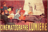 Cinématographe Lumière Reproduction transférée sur toile :