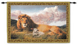 Lion and Lamb TAPETE DE PAREDE