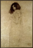 Portrait of a Young Woman, 1896-97 Lámina giclée enmarcada por Gustav Klimt