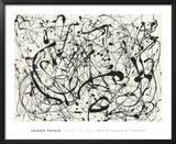No. 14 (Gray) Posters van Jackson Pollock