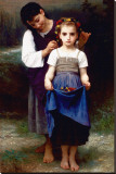 Parure des Champs Reproducción en lienzo de la lámina por William Adolphe Bouguereau Parure des Champs Reproducción en lienzo de la lámina por William Adolphe Bouguereau