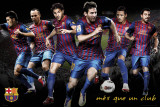 Barcelona-Players 2011-2012 Plakat