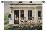 Back Porch Gathering Wall Tapestry