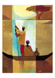 On the River II Affiches par Keith Mallett