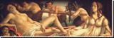 Venus and Mars, 1485 Stretched Canvas Print by Sandro Botticelli