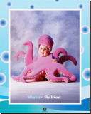 Baby Octopus Reproducción en lienzo de la lámina por Tom Arma Baby Octopus Reproducción en lienzo de la lámina por Tom Arma