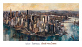 South Manhattan Poster by Marti Bofarull