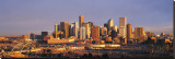 Denver Skyline Stretched Canvas Print
