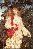 Flora Reproducción en lienzo de la lámina por Evelyn De Morgan Flora Reproducción en lienzo de la lámina por Evelyn De Morgan