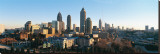 Atlanta Skyline Stretched Canvas Print