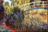 Claude Monet - Japon Köprüsü - Şasili Gerilmiş Tuvale Reprodüksiyon Claude Monet - Japon Köprüsü - Şasili Gerilmiş Tuvale Reprodüksiyon