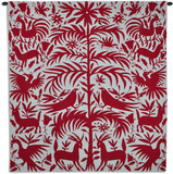 Otomi Poppy Wall Tapestry
