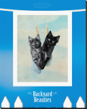 Backyard Beauties Reproducción en lienzo de la lámina por Rachael Hale