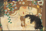 Madre e hijo Reproducción en lienzo de la lámina por Gustav Klimt Madre e hijo Reproducción en lienzo de la lámina por Gustav Klimt