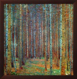 Tannenwald (Pine Forest), 1902 Lámina giclée enmarcada por Gustav Klimt Tannenwald (Pine Forest), 1902 Lámina giclée enmarcada por Gustav Klimt