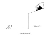 "You can't plead cute." - New Yorker Cartoon Premium Giclee Print by Charles Barsotti