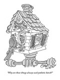 "Why are these things always such pathetic kitsch?" - New Yorker Cartoon Premium Giclee Print by Gahan Wilson