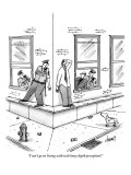 "I can't go on living with such lousy depth perception!" - New Yorker Cartoon Premium Giclee Print by Tom Cheney