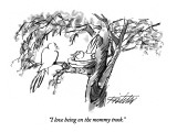 "I love being on the mommy track." - New Yorker Cartoon Premium Giclee Print by Mischa Richter